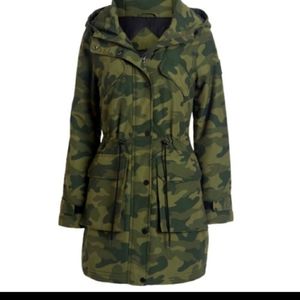 Steve Maden Camou No Drawstring Waist Women's Anorak